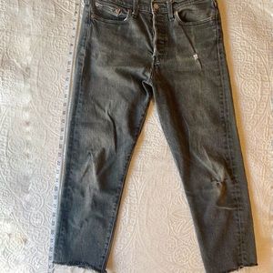 Vintage distressed Levi jeans